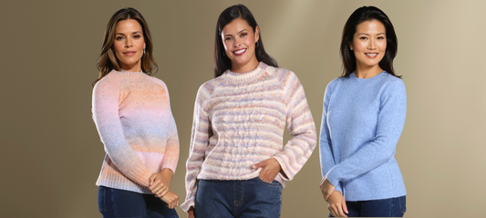 Colourful Knitwear in Shades That Brighten Winter