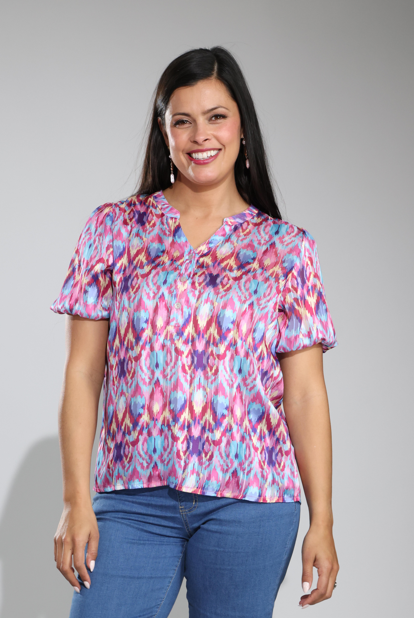 7122C1|MULTI PINK ABSTRACT