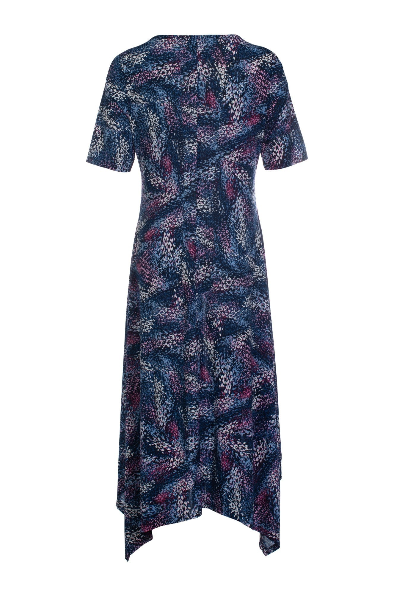 7423C1|INDIGO PINK ABST PUFF