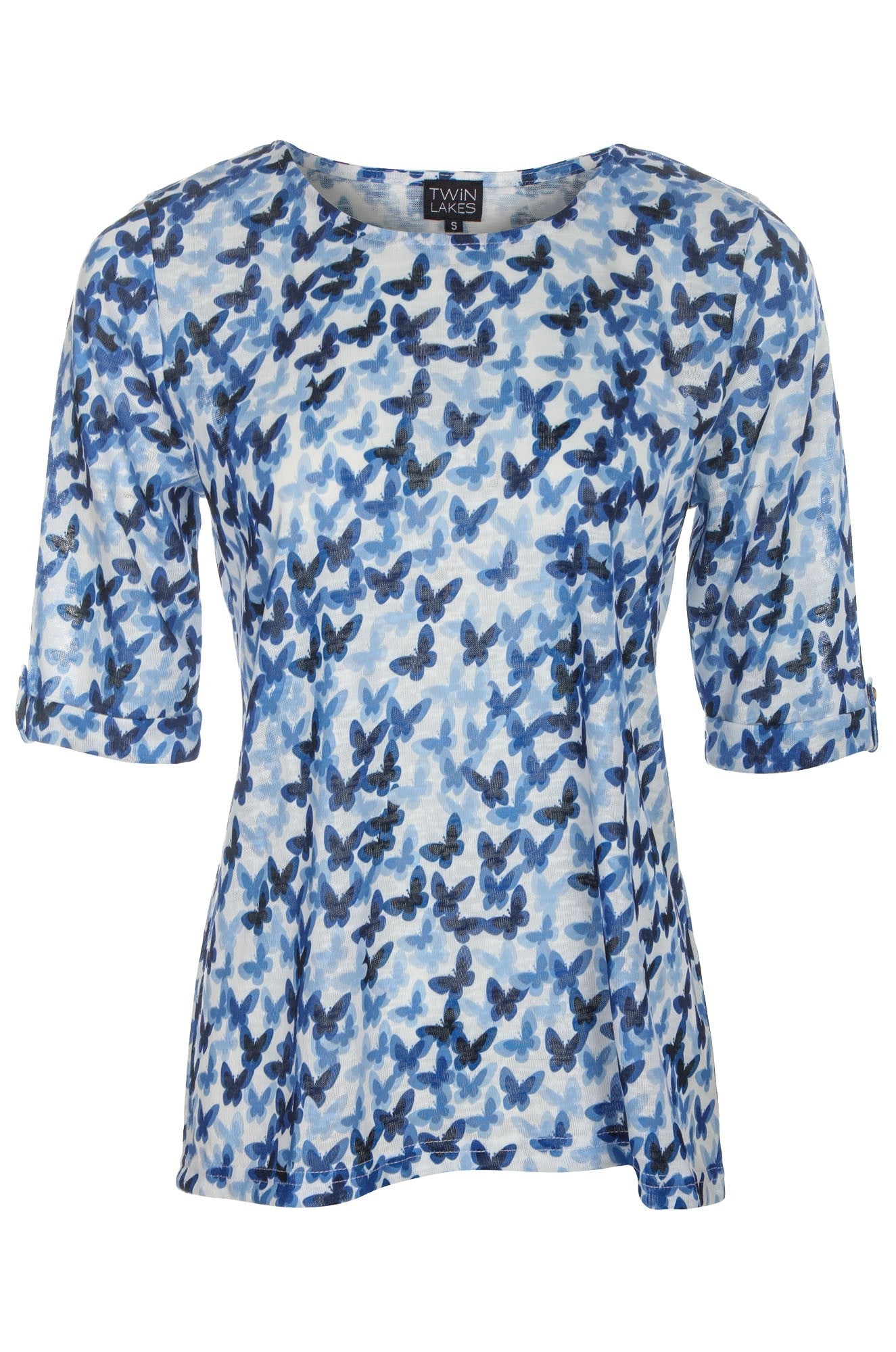 6802C1|BLUE BUTTERFLIES