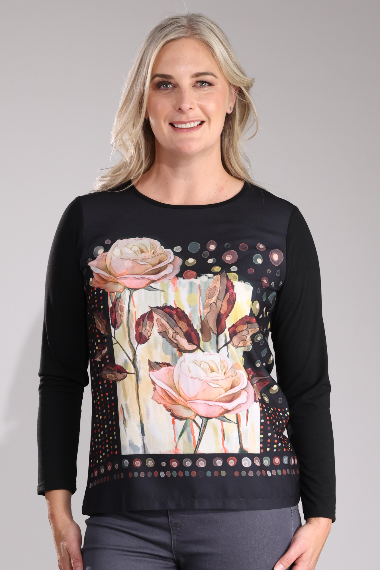 3591B1|MOCHA PETAL FLOWER