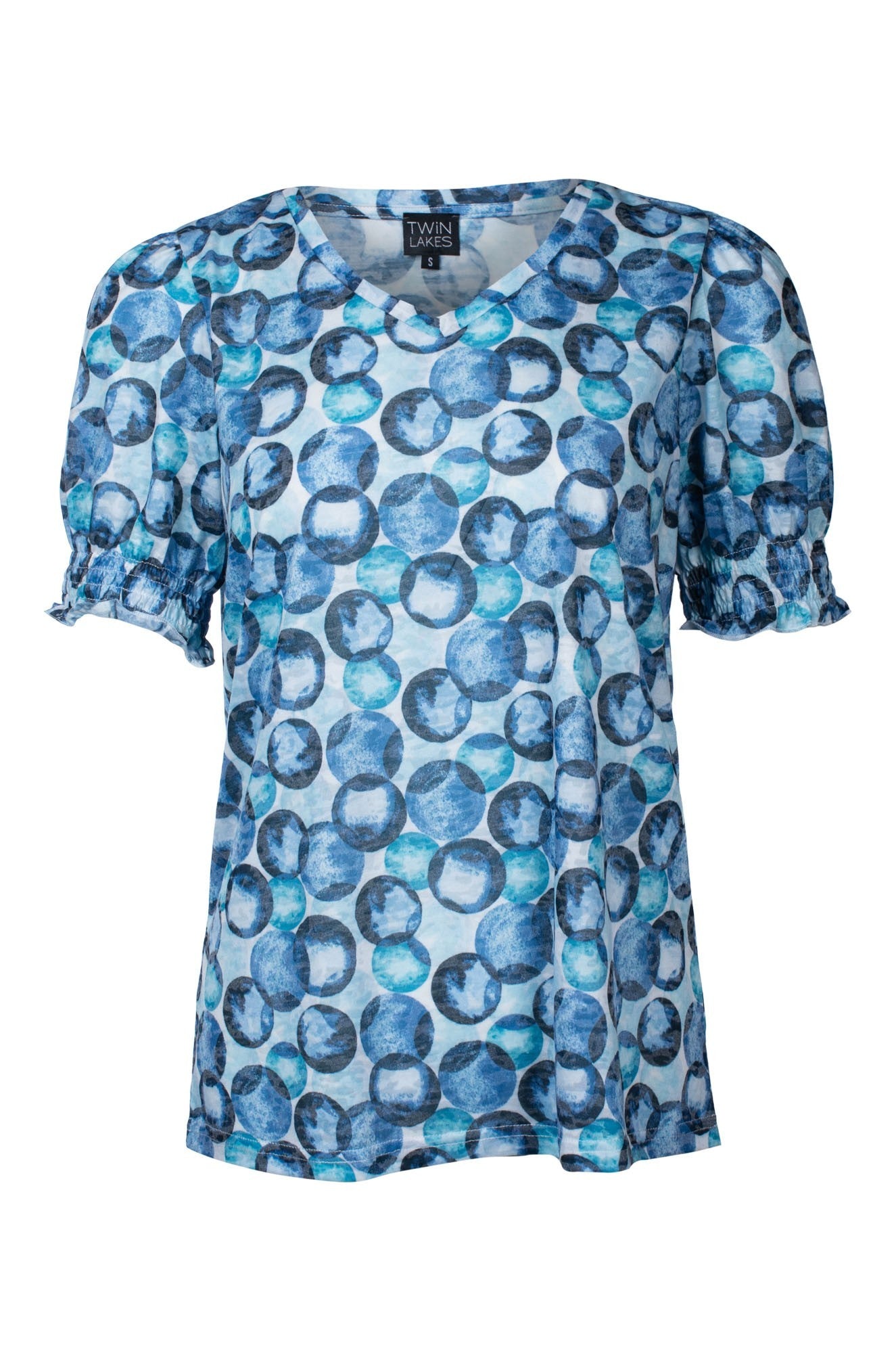 6055C1|SPEARMINT INDIGO CIRCLE