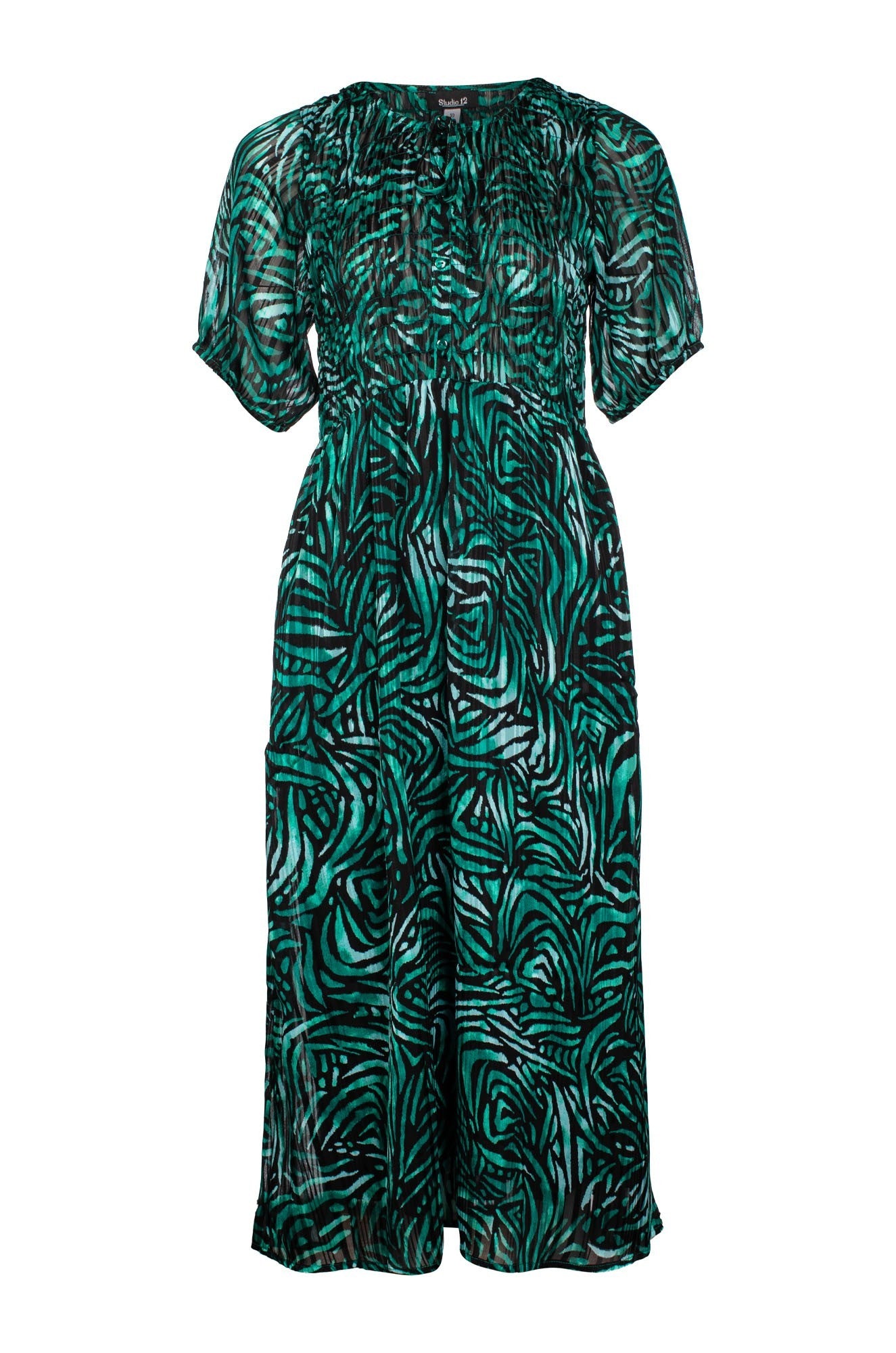 8574C1|EMERALD BLACK ABST