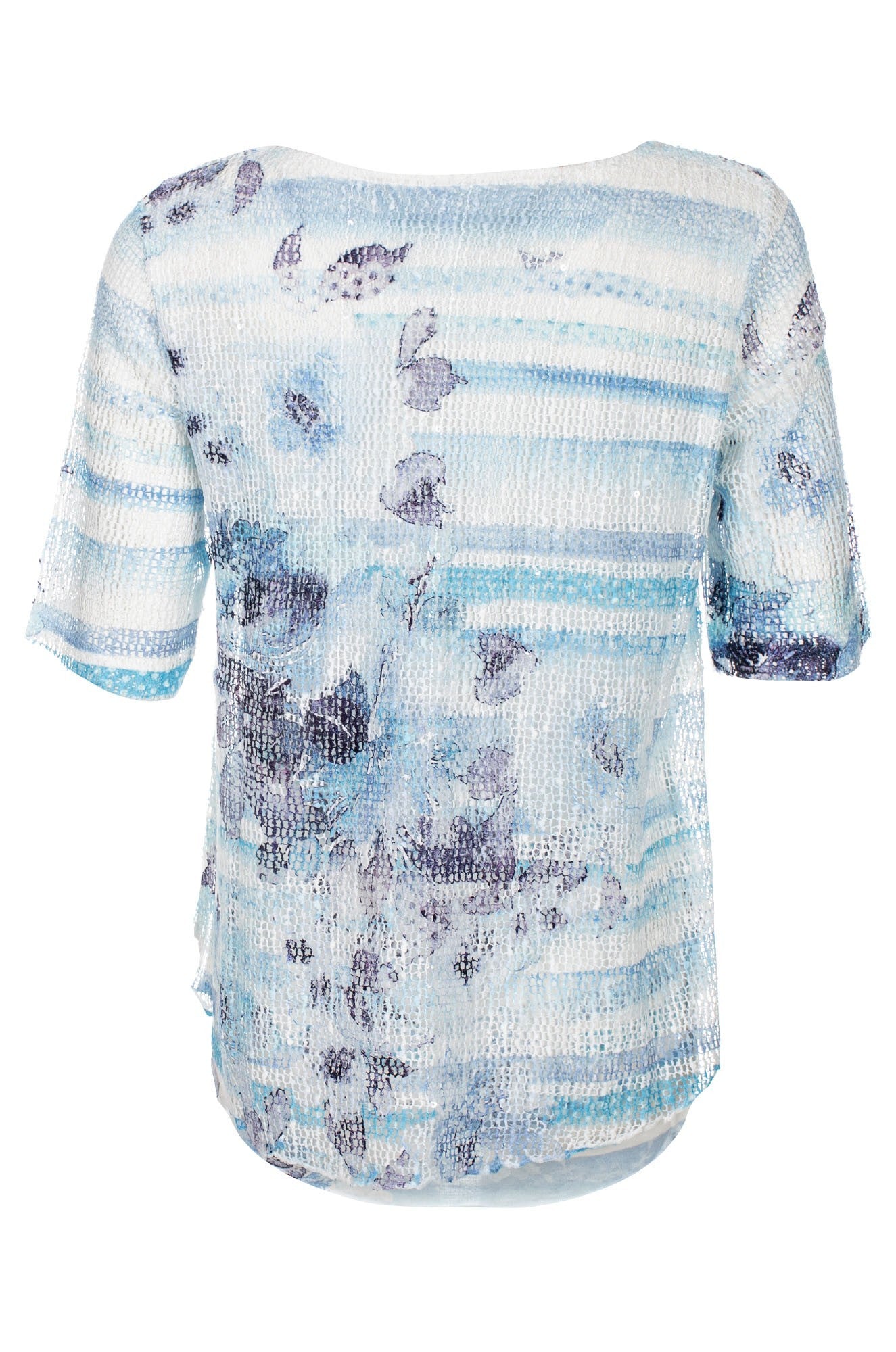 3971C1|SKY PURPLE FLORAL
