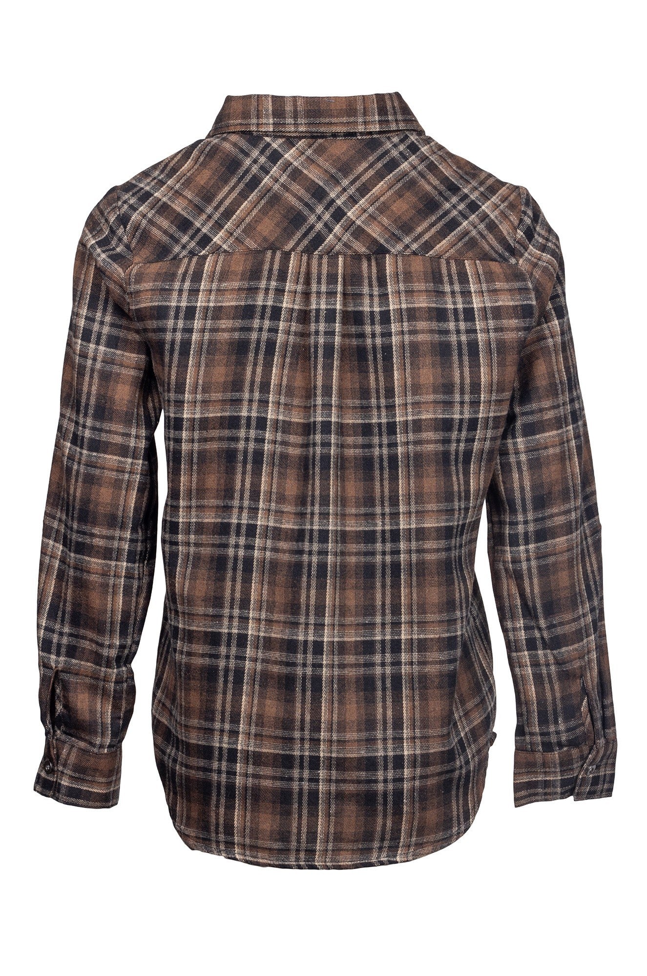 6351D1|CHOCOLATE BLACK CHECKS