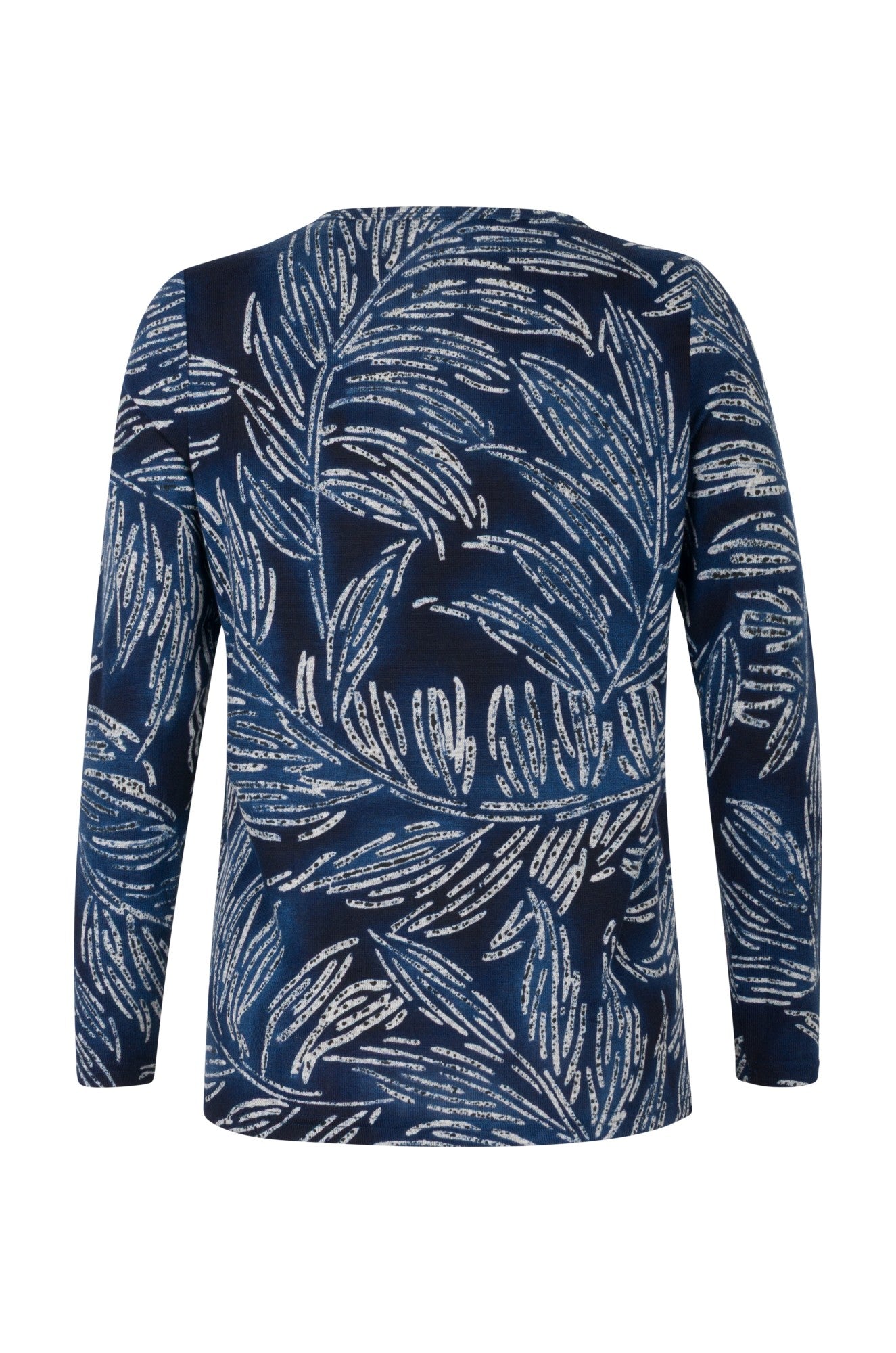 7891B1|NAVY SILVER LEAF