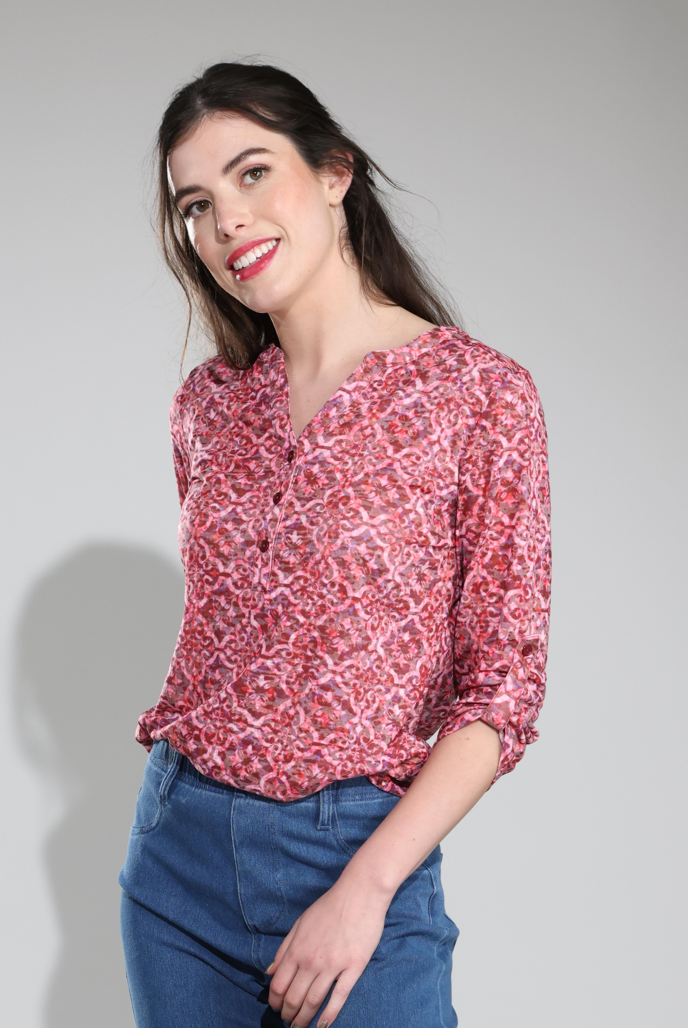 6061C1|RED PINK MOSAIC