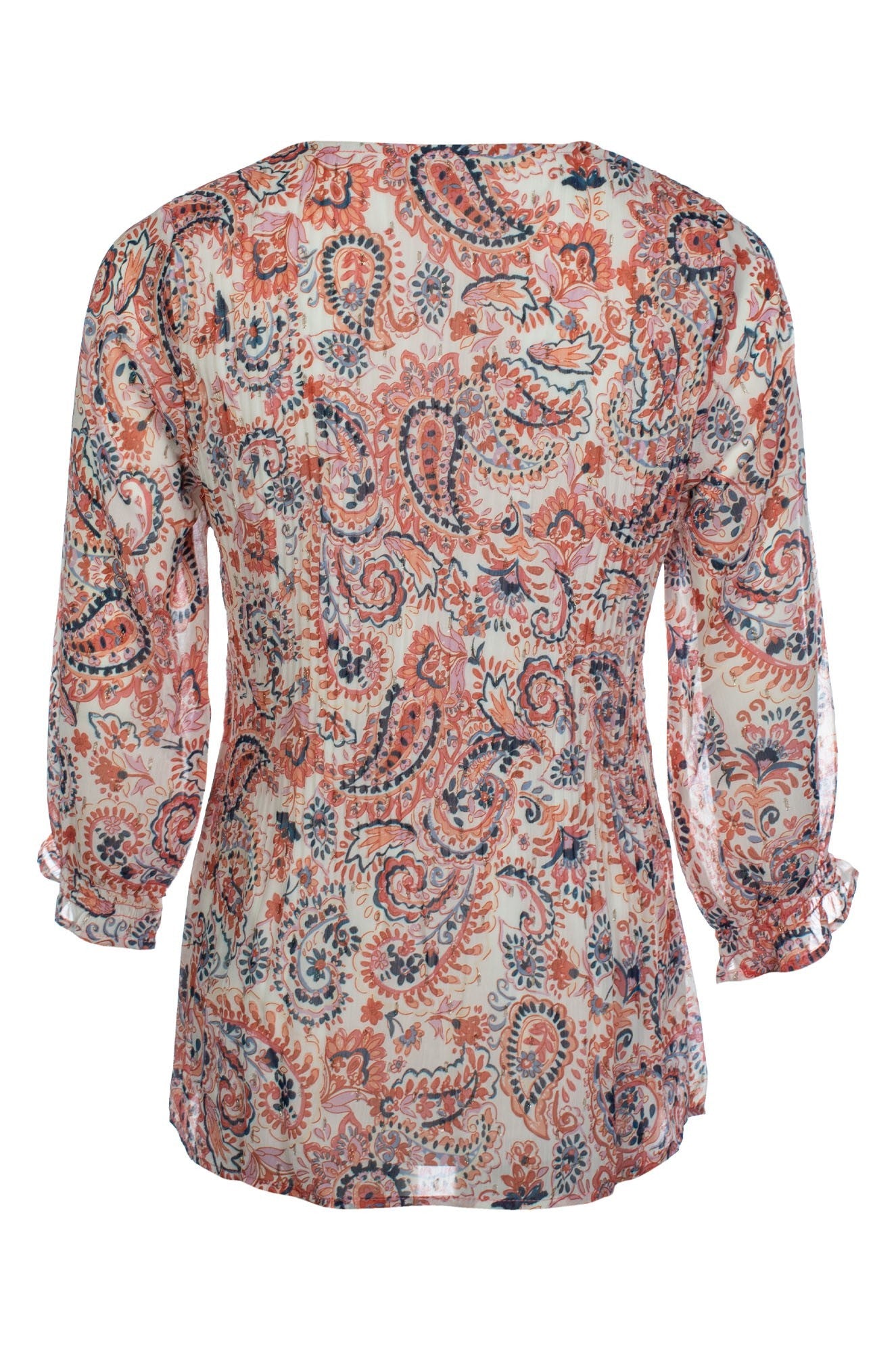 8562C1|SOFT CORAL PAISLEY