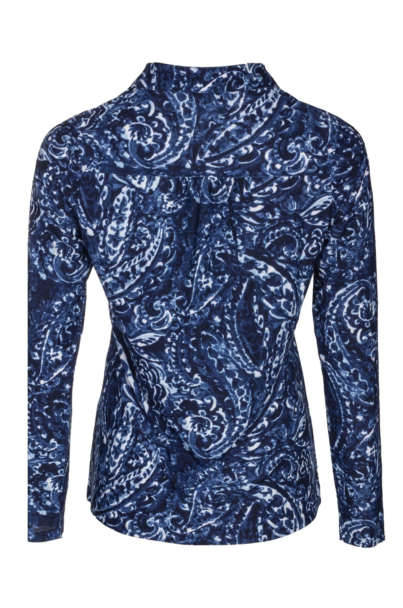 7405B1|NAVY PAISLEY