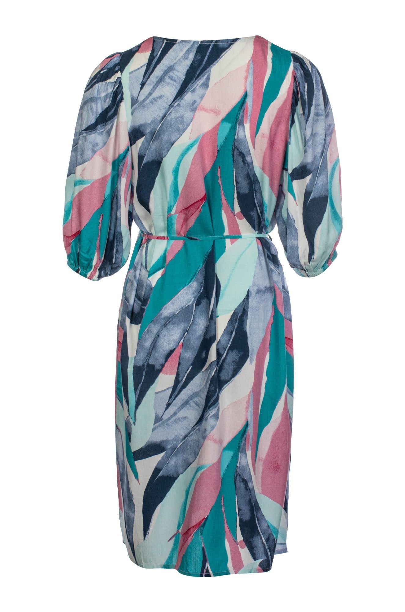 3325C1|PINK BLUE LEAVES