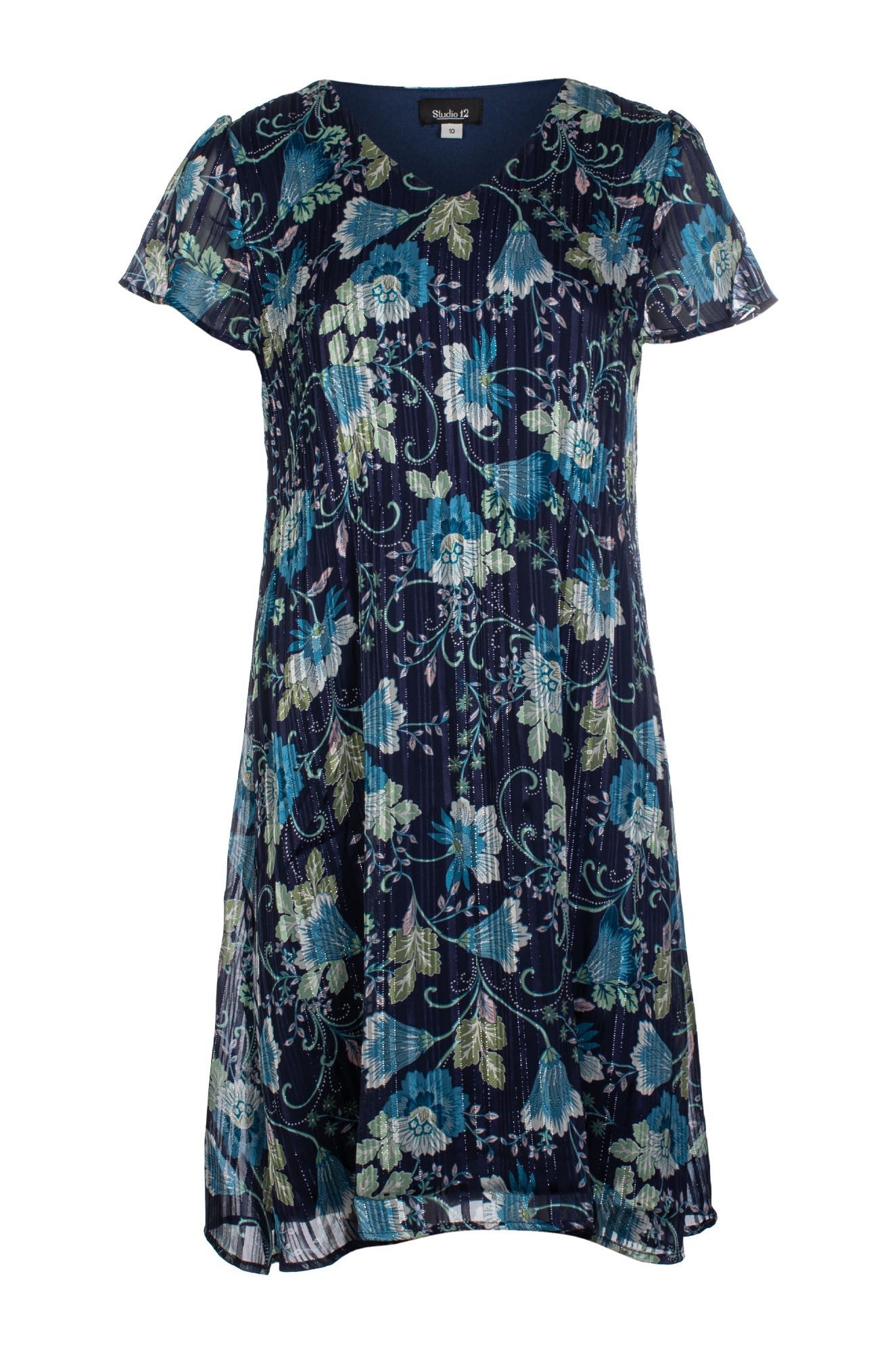 8564C1|NAVY SAGE VINES