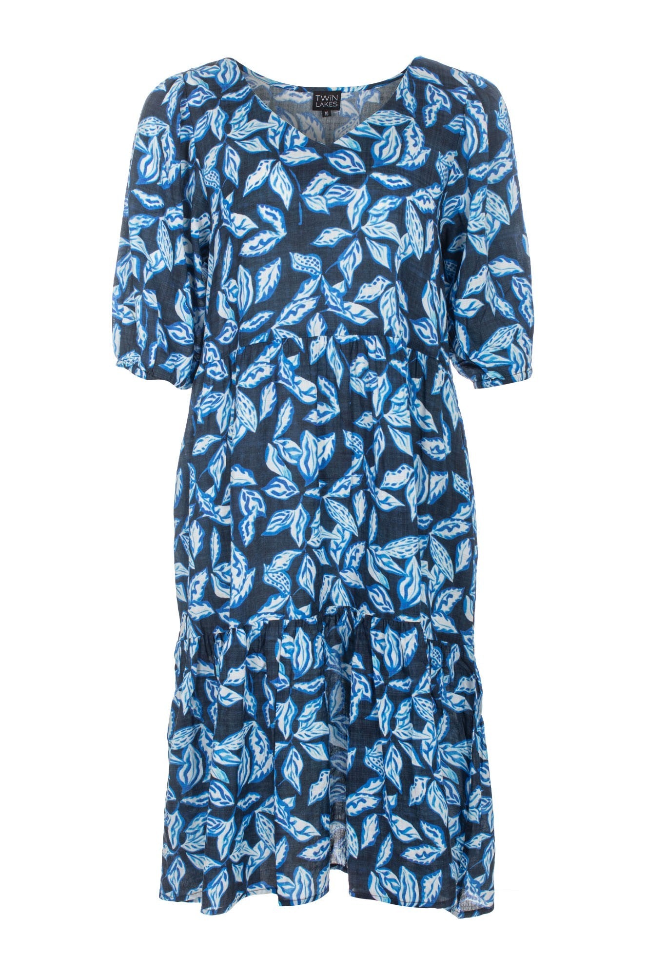 6533C1|NAVY LEAVES