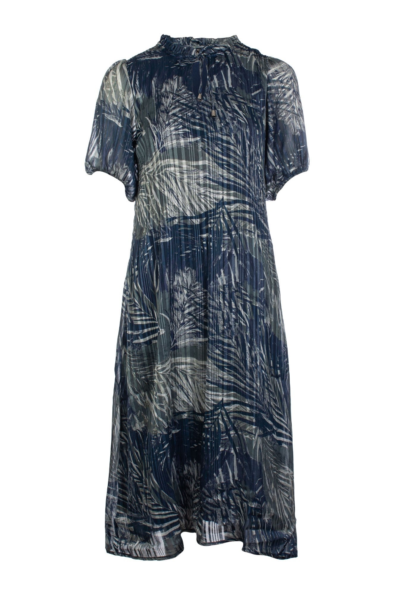 8575C1|INDIGO OLIVE PALM