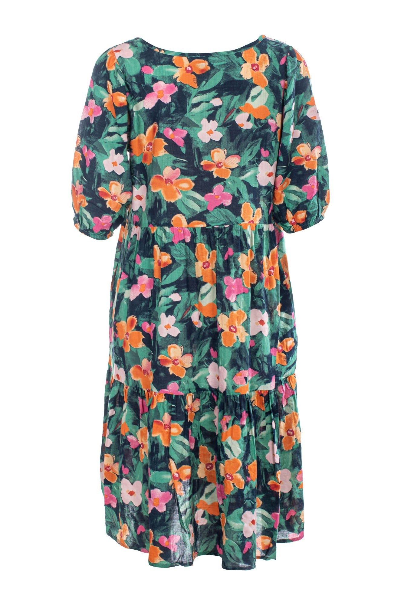 6533C1|ORANGE PINK PETALS
