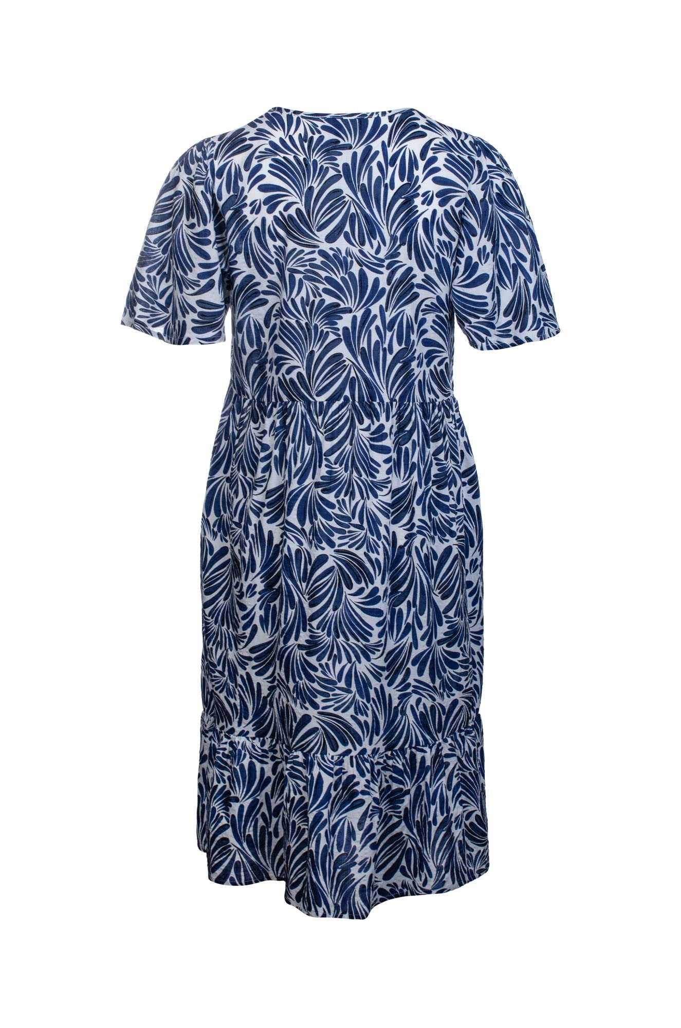 6515C1|INDIGO WHITE PETALS