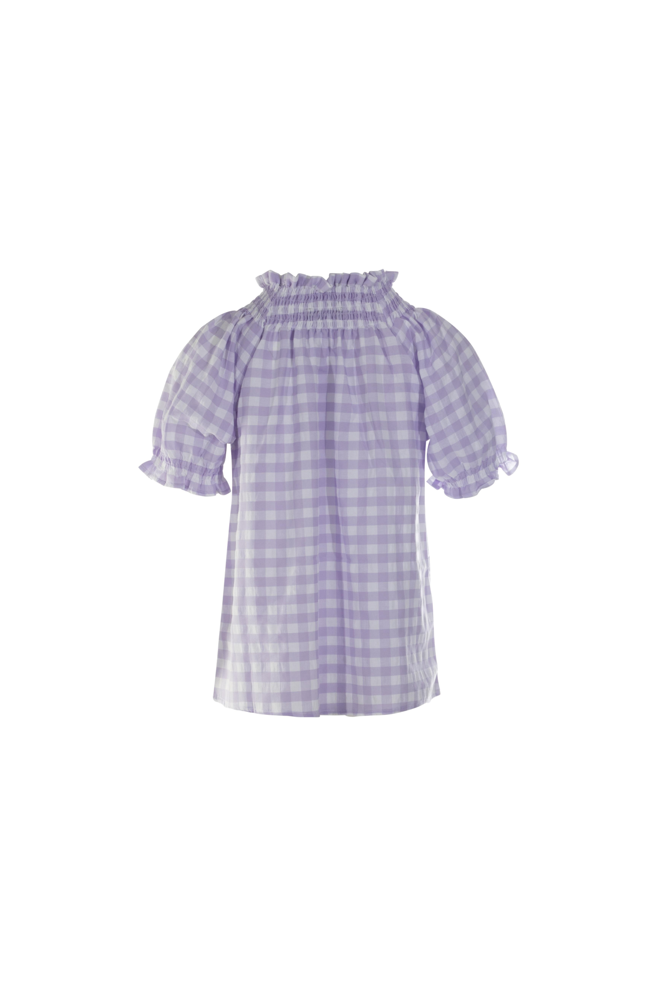 4074AR|LILAC/WHITE BIG CHECK