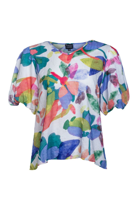 6516C1|MULTI LILAC ABSTRACT