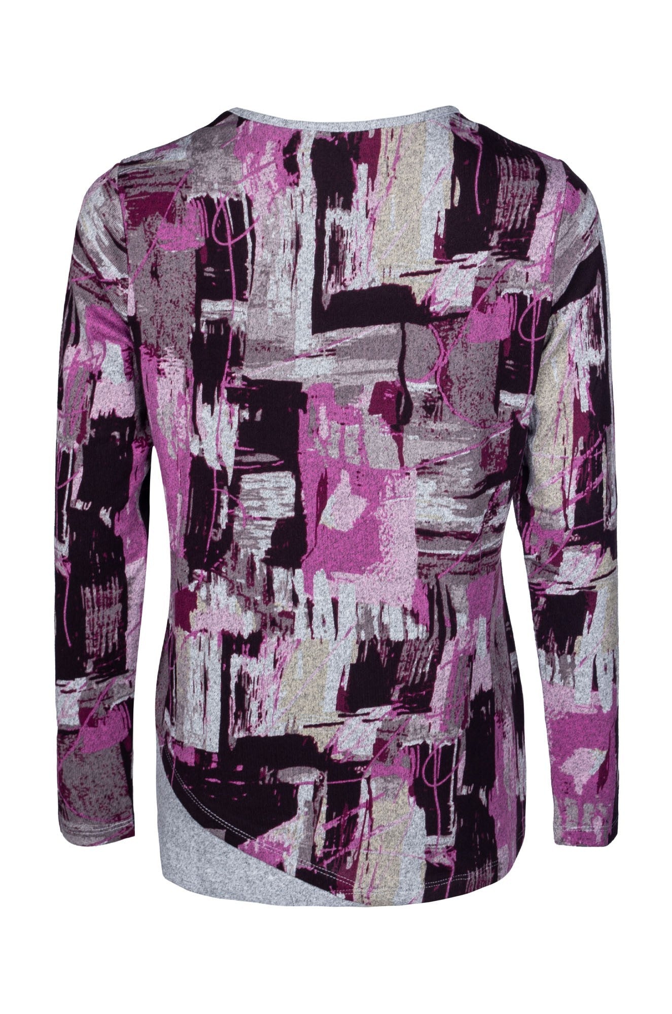 7909B1|PINK BLACK ABST GEO