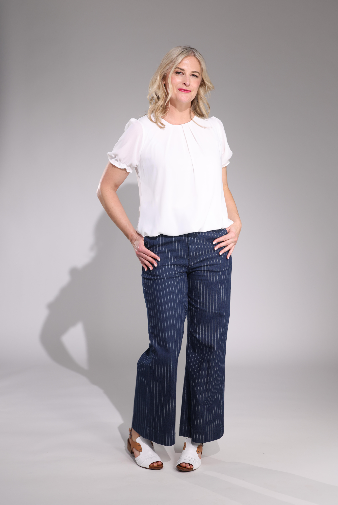 6893C1|BLUE PIN STRIPE