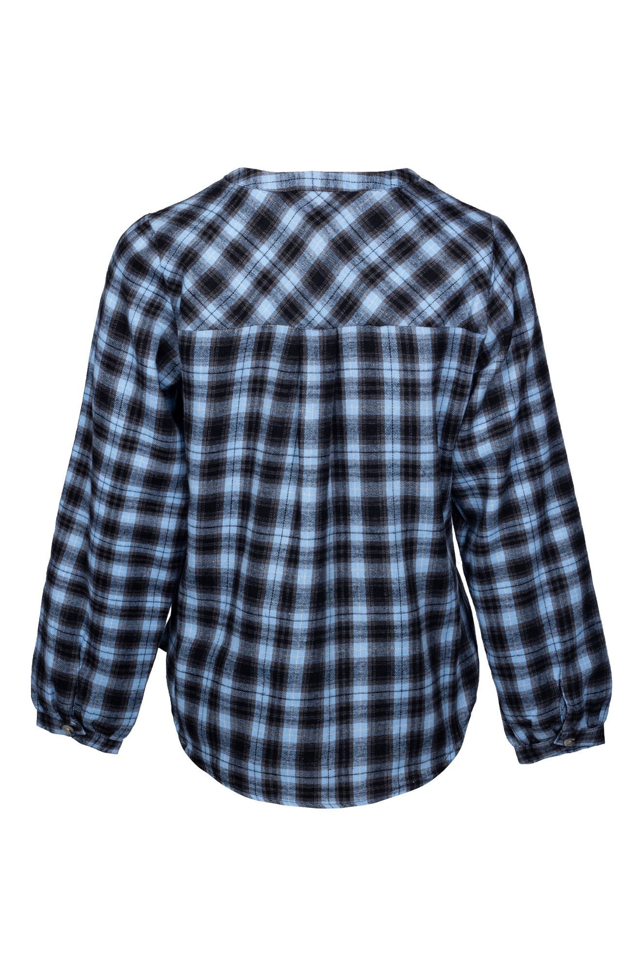 6355B1|SKY BLACK CHECK