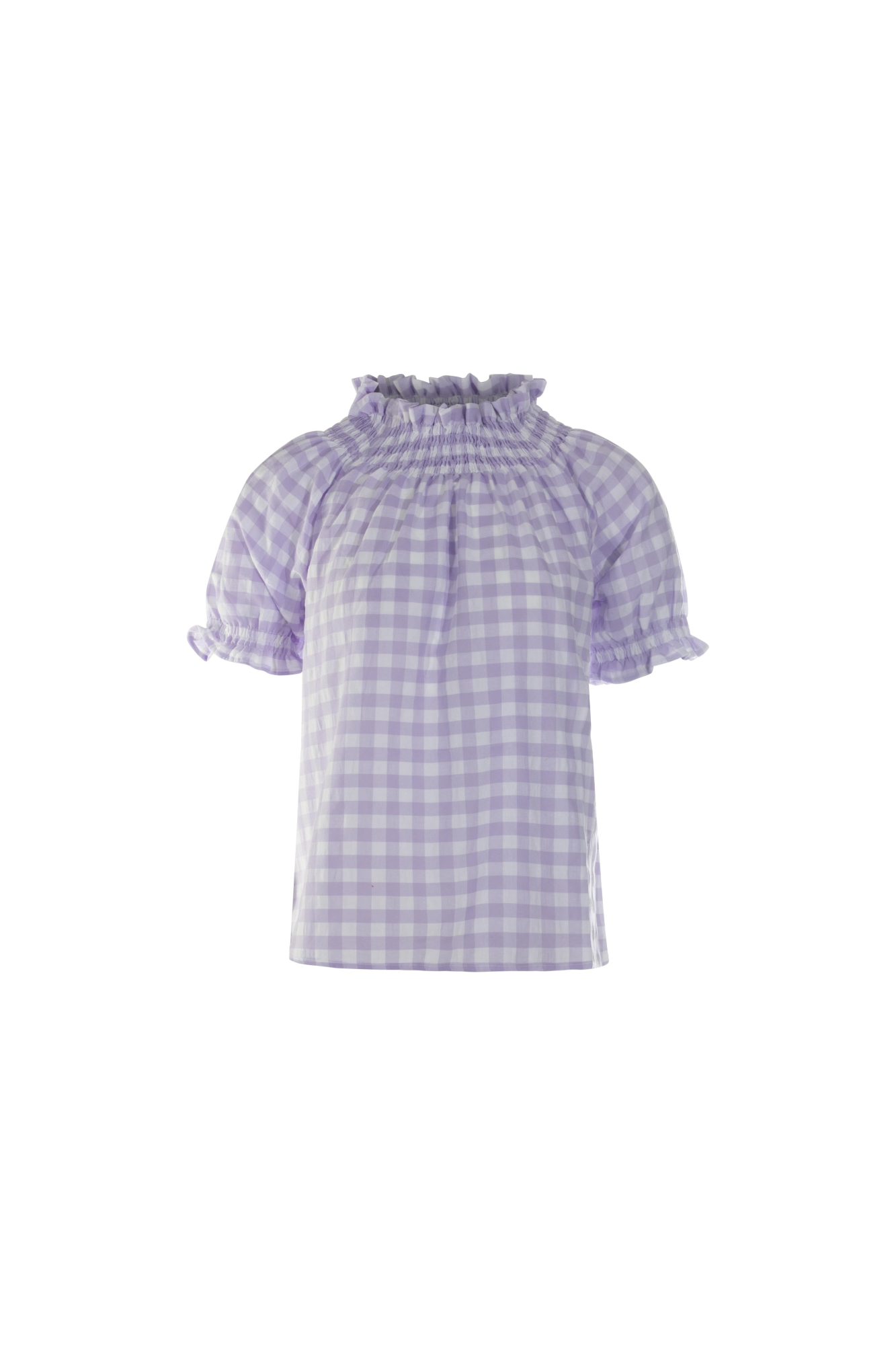 4074AR|LILAC/WHITE BIG CHECK