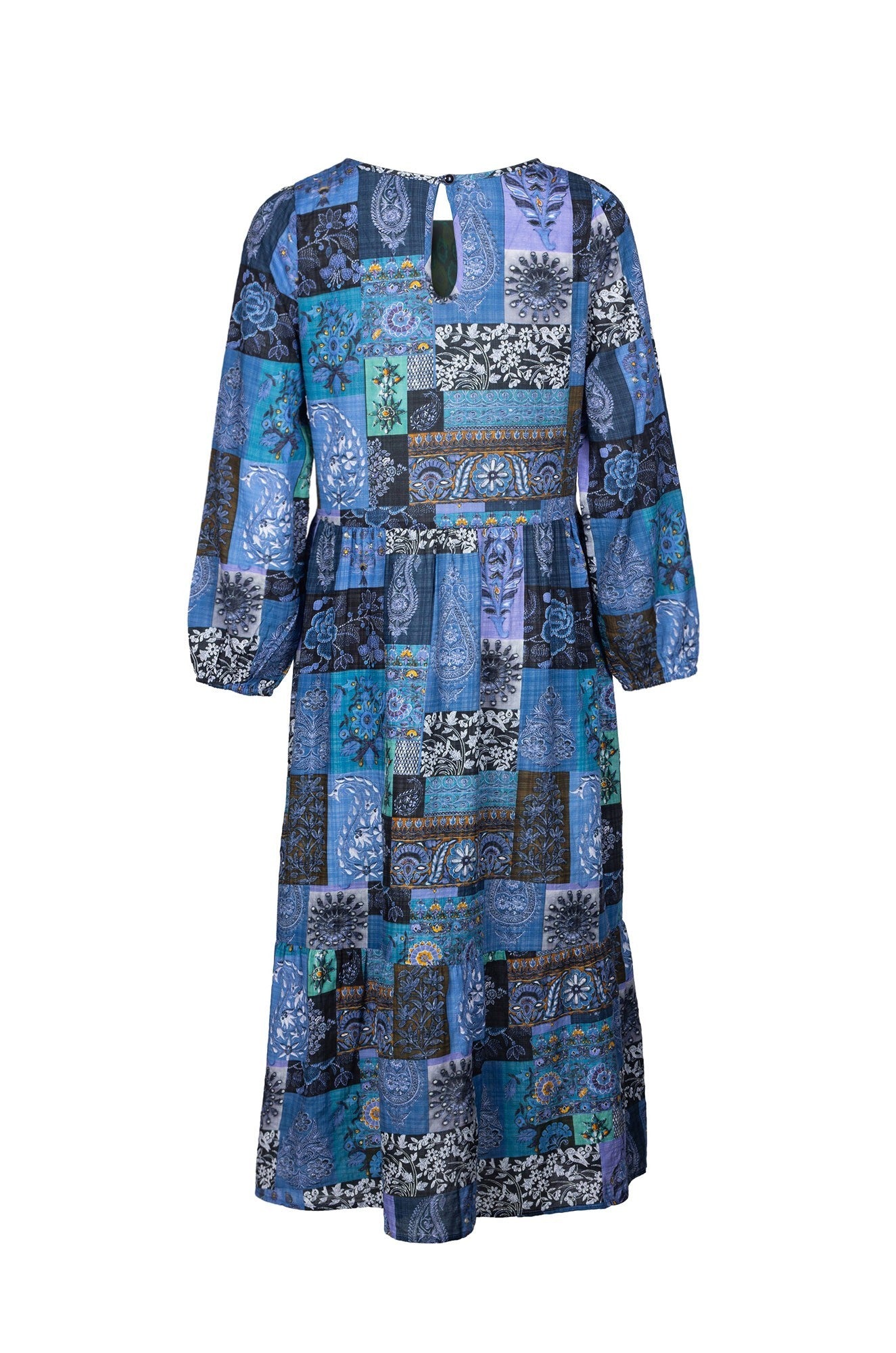 6535B1|BLUE LILAC PATCHWORK