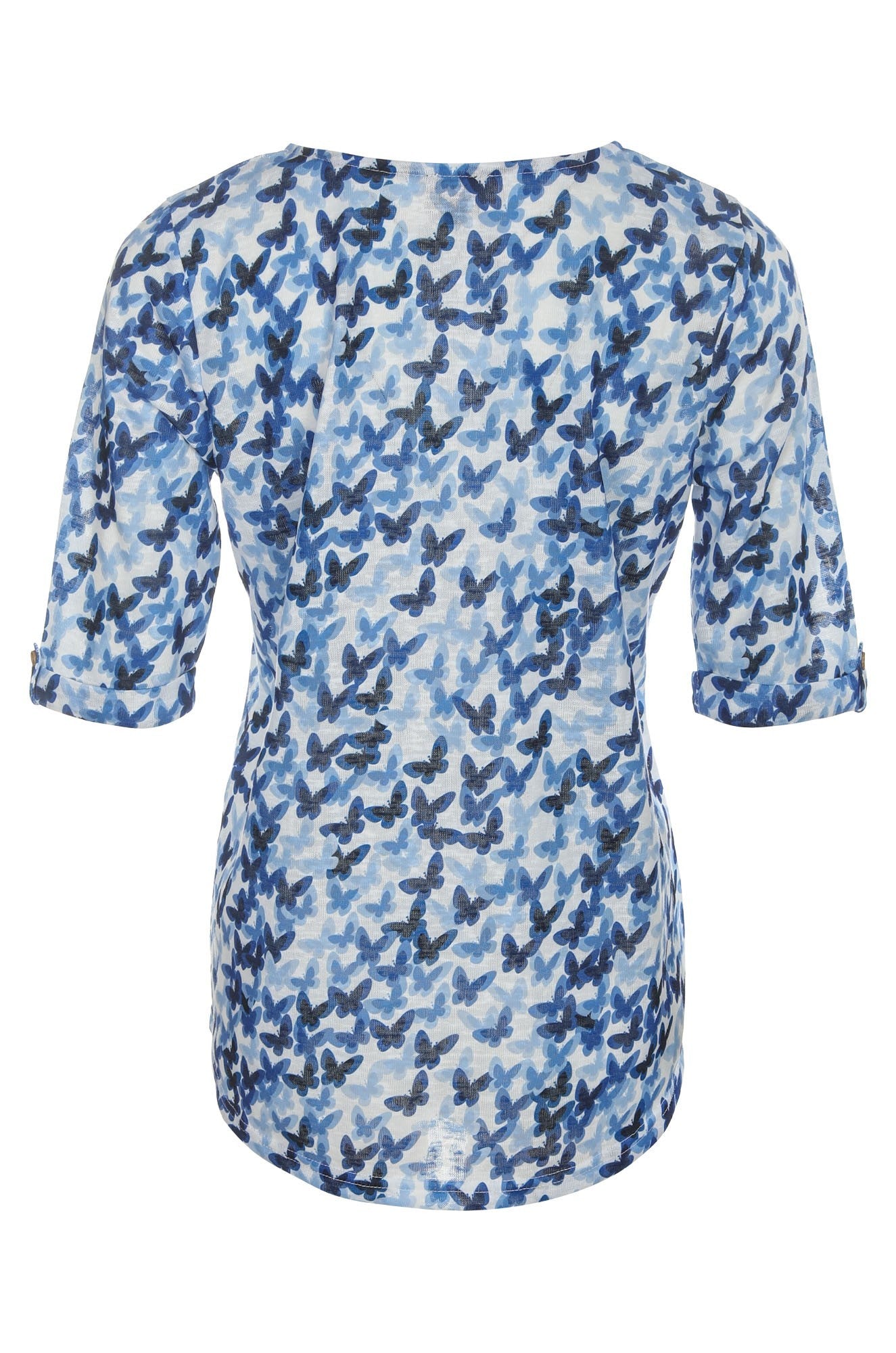 6802C1|BLUE BUTTERFLIES