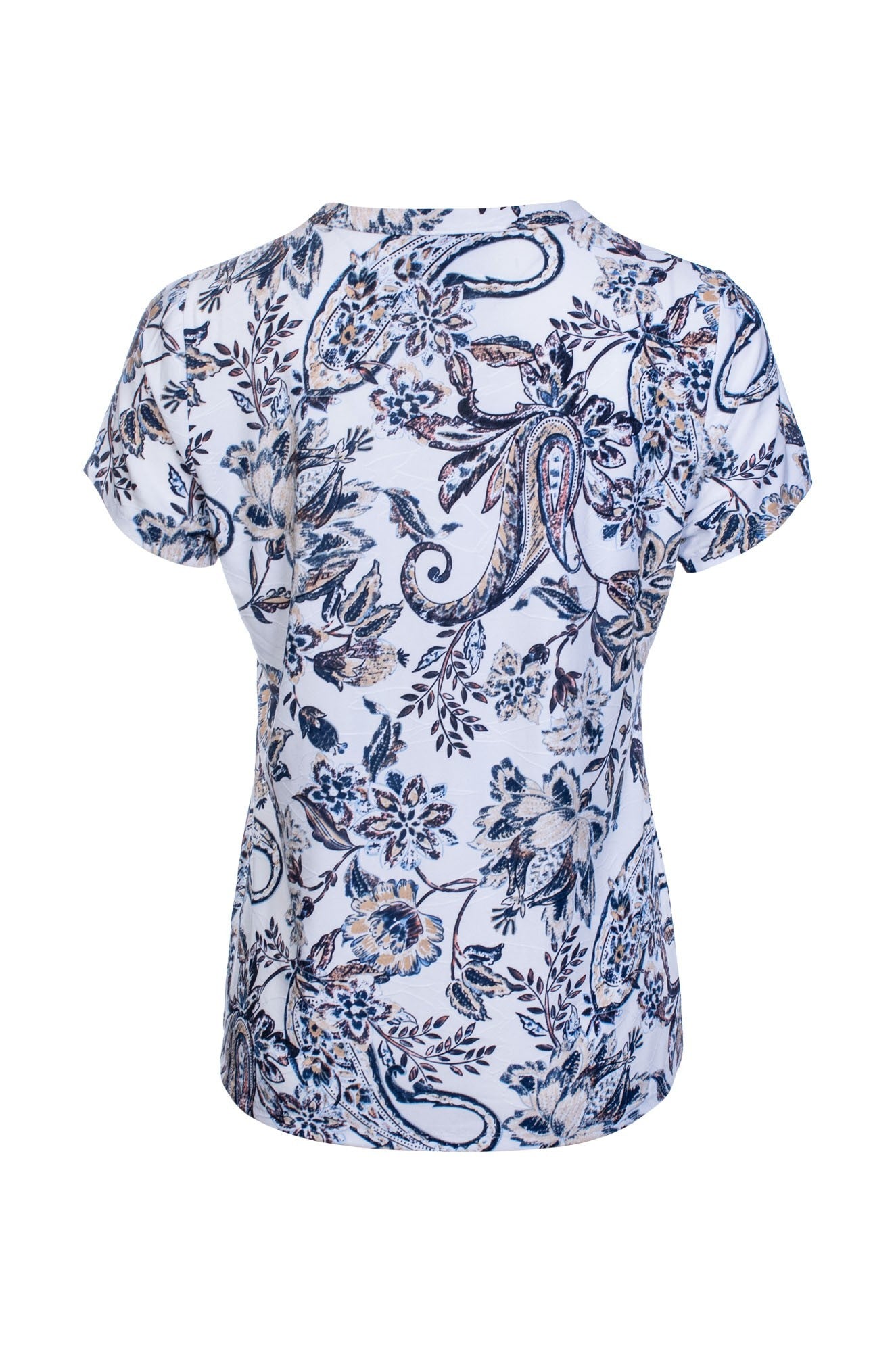 7415C1|INDIGO TAUPE PAISLEY