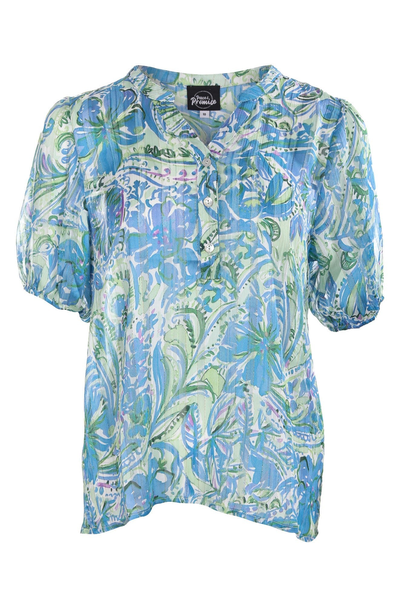 7122C1|BLUE APPLE PAISLEY
