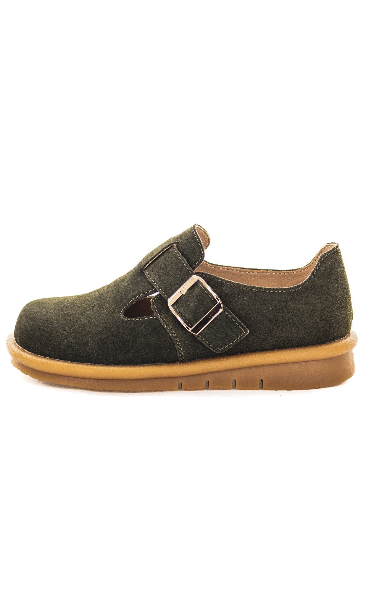 CLENDA B1|KHAKI SUEDE