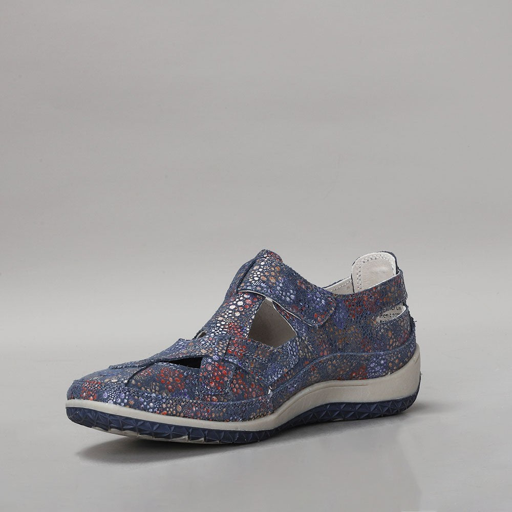 JACKIE C1|INDIGO FLOWER