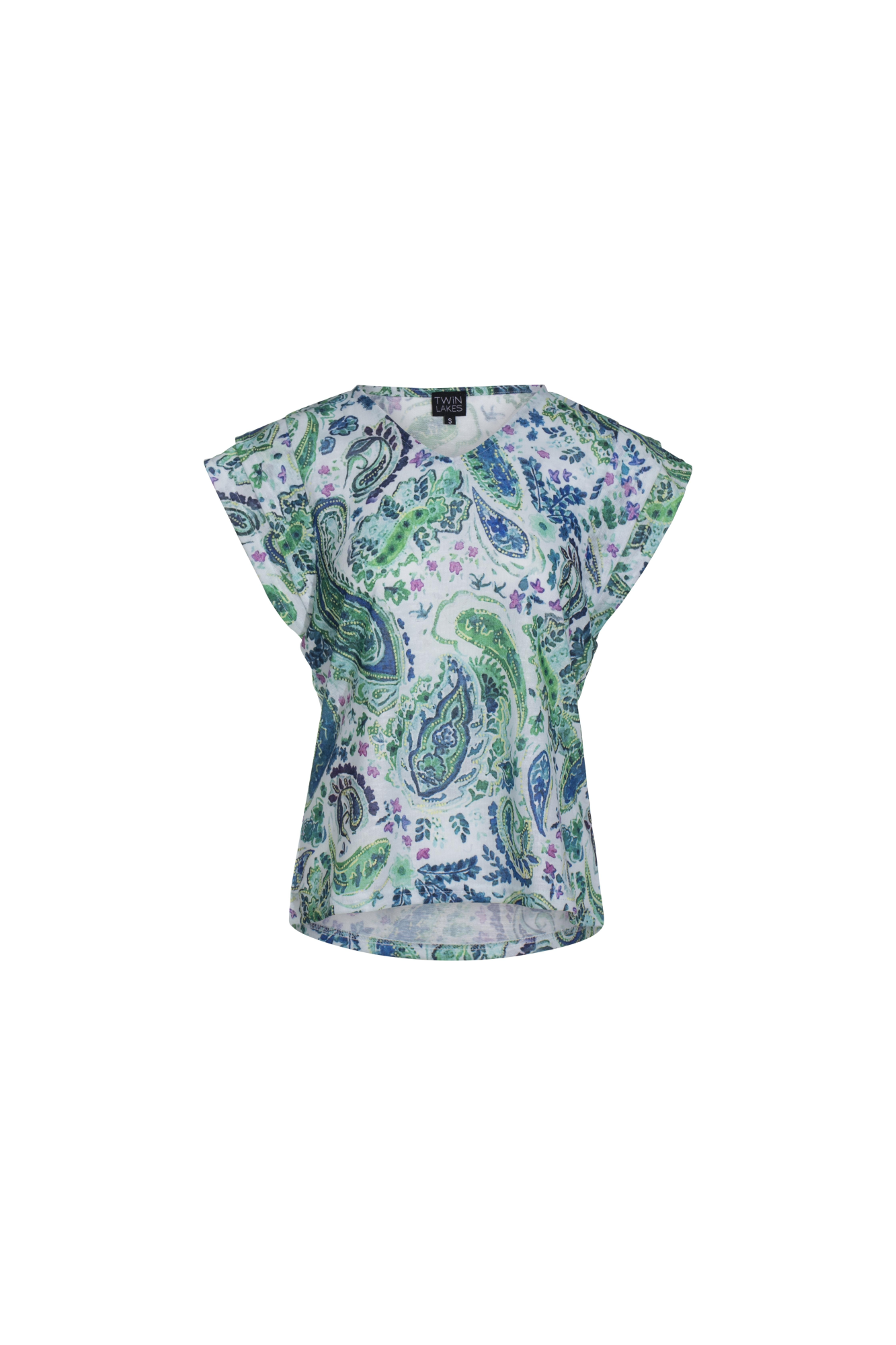 6809AR|GREEN PAISLEY