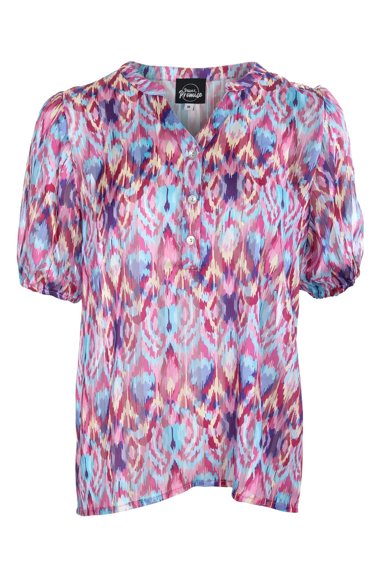 7122C1|MULTI PINK ABSTRACT