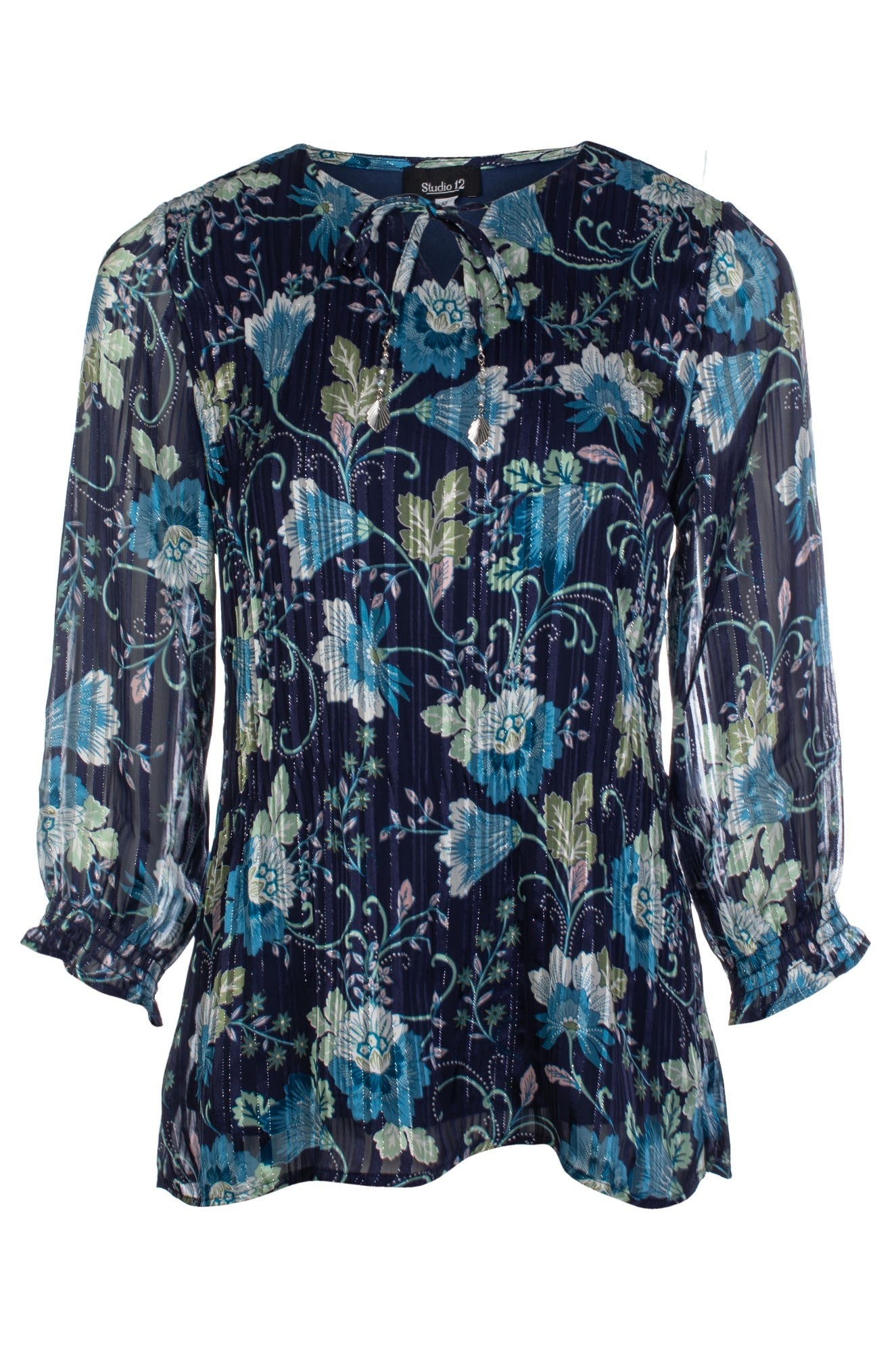 8562C1|NAVY SAGE VINES