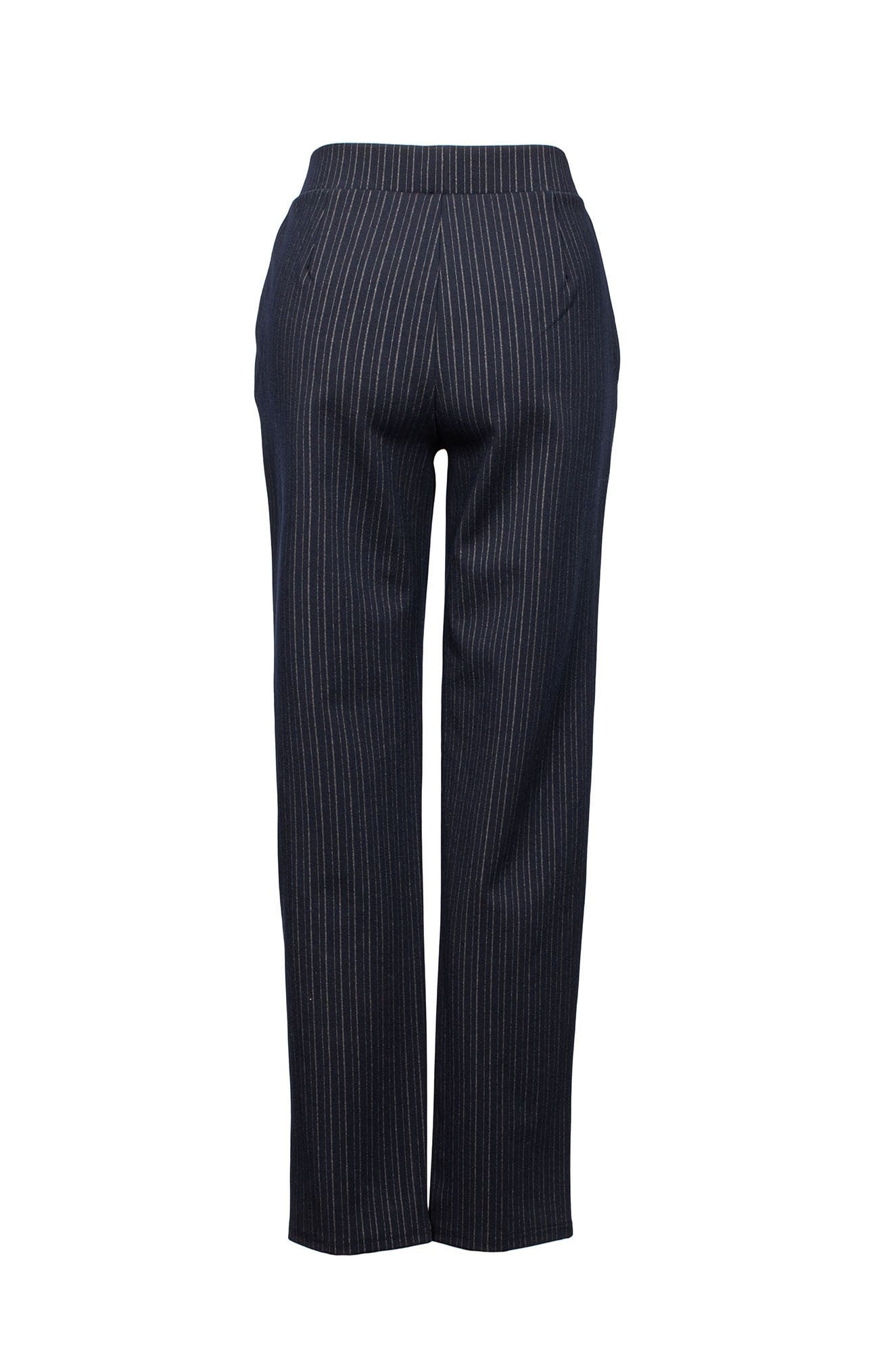7816D1|NAVY DOUBLE STRIPE