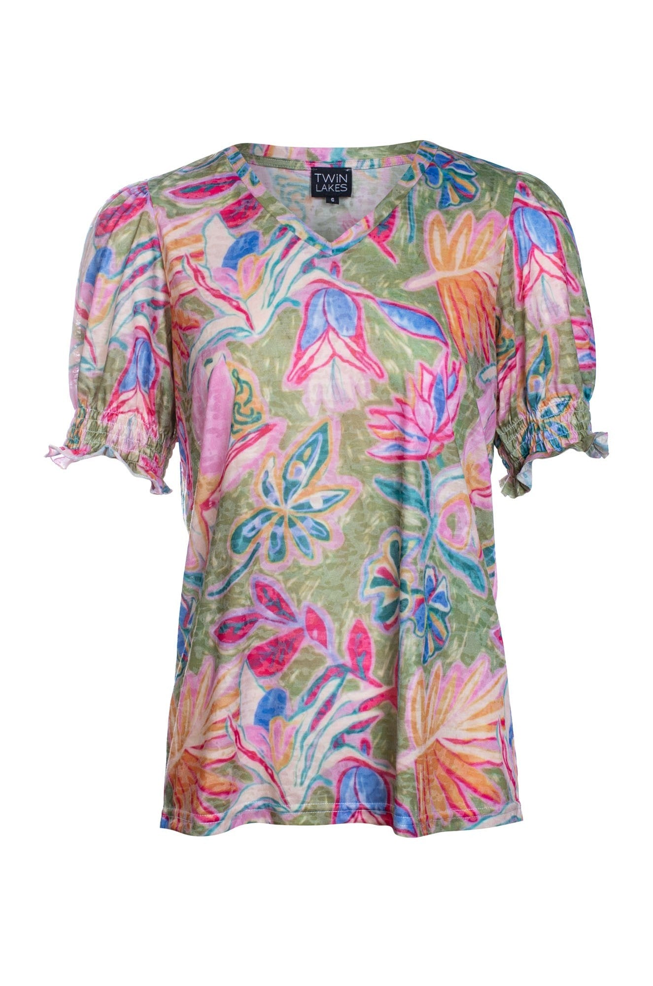 6055C1|APPLE PINK GARDEN