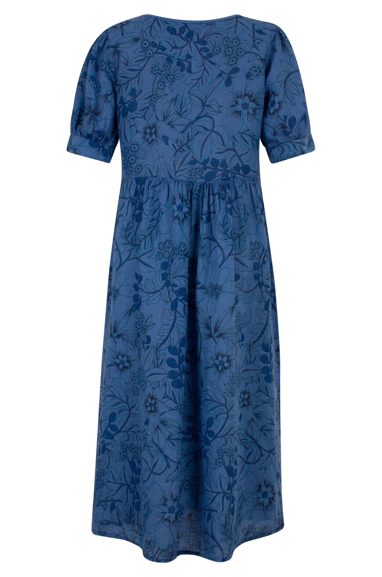 0402C1|DENIM BLUE VINES