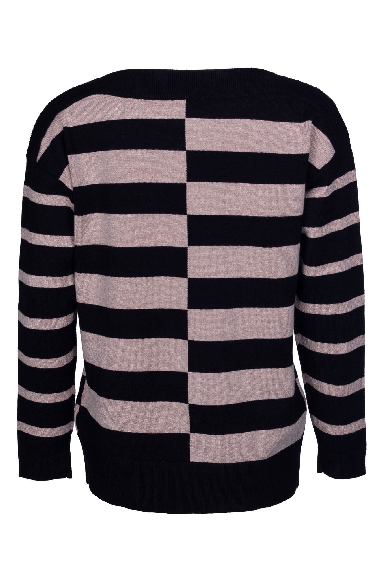 7322B1|BLACK/OATMEAL