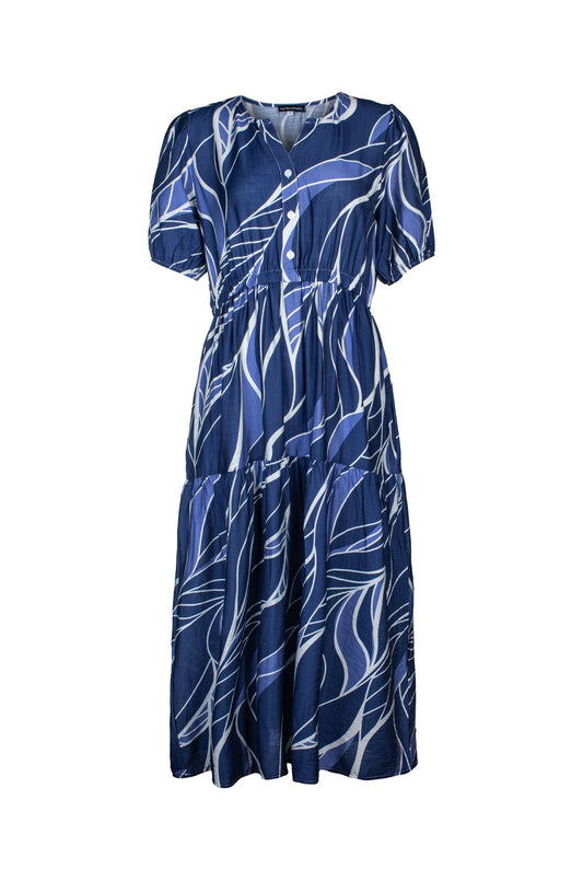 7665C1|INDIGO LAVENDER LEAF