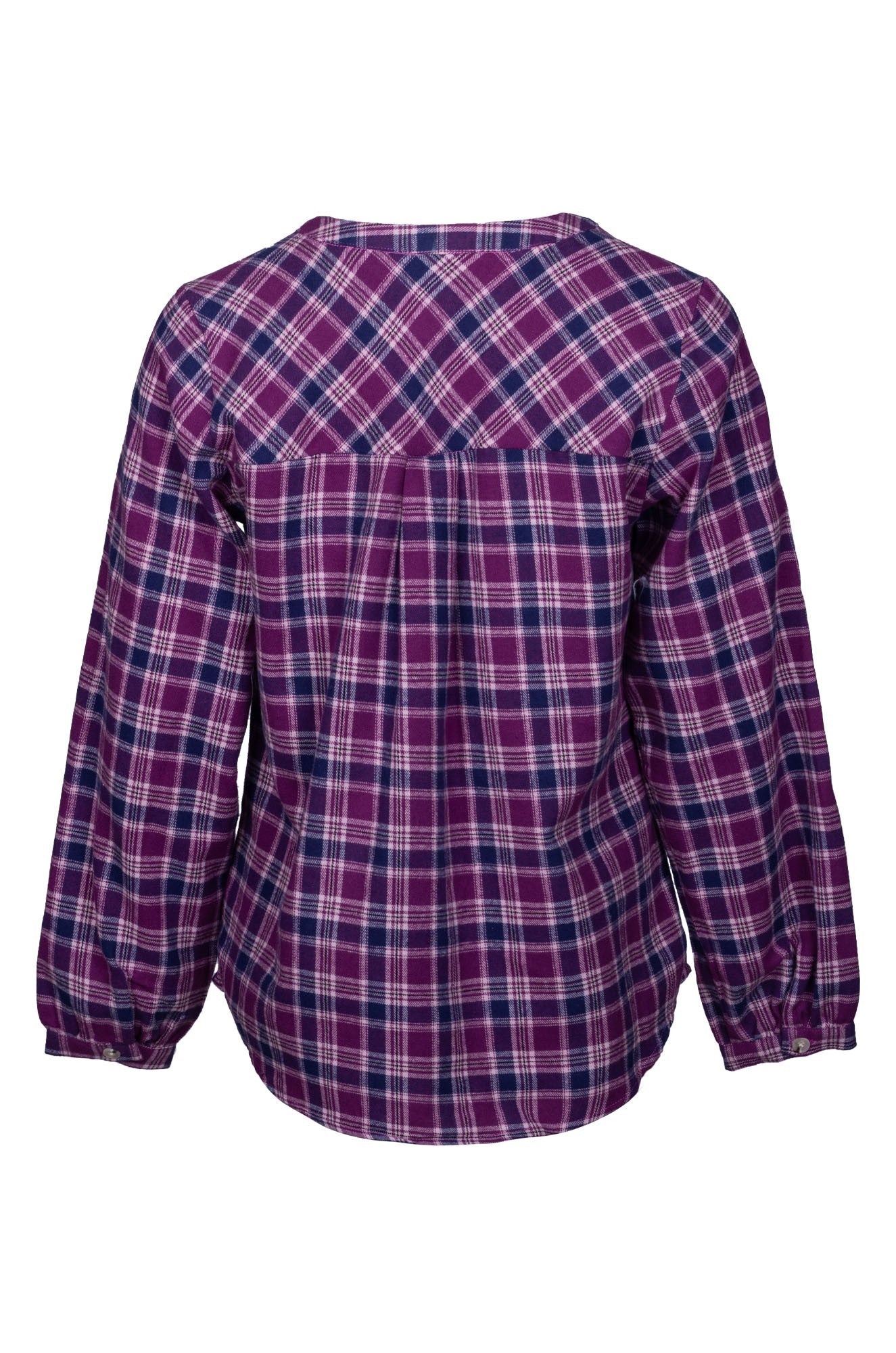 6354B1|MAGENTA NAVY CHECK