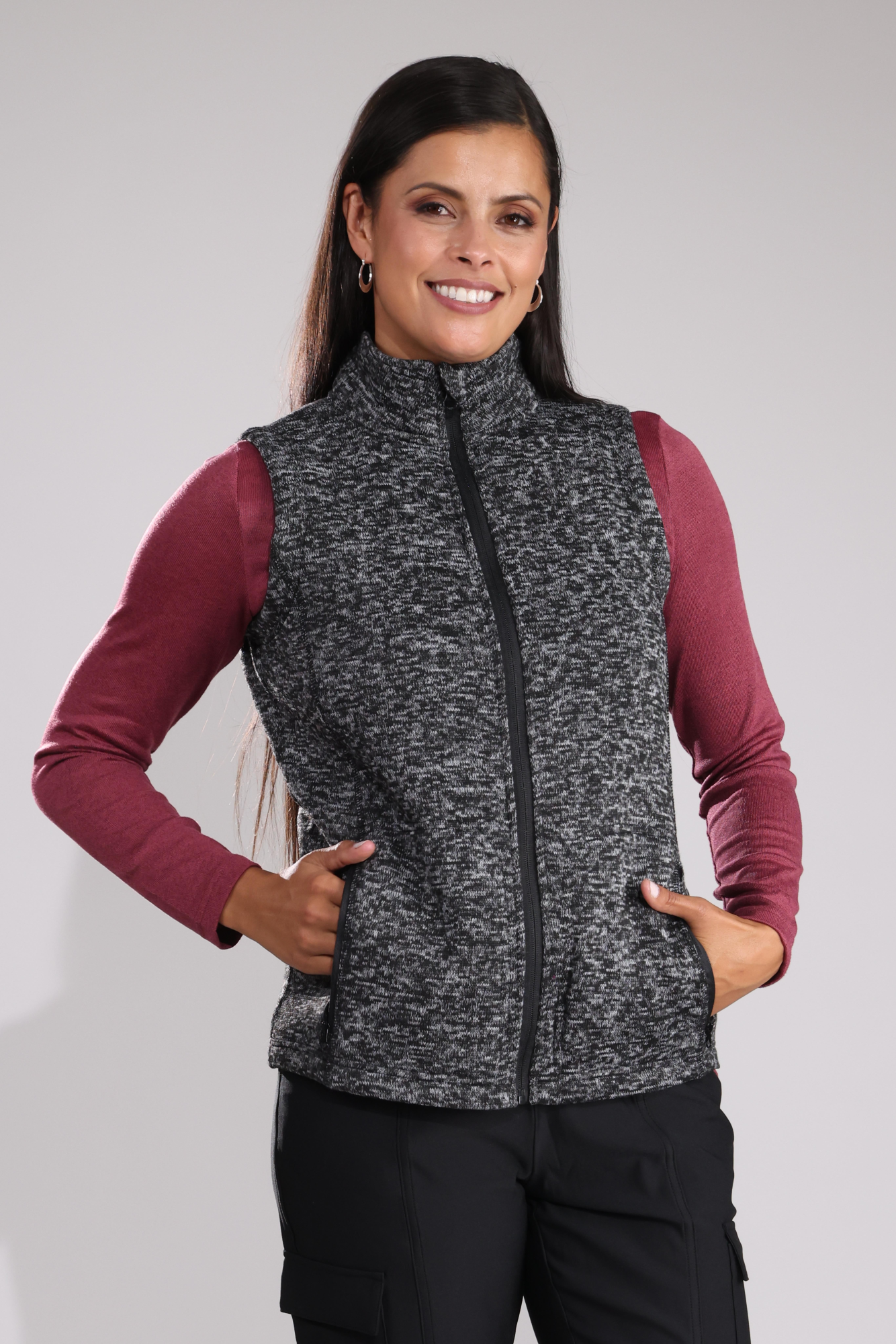 2462B1|BLACK CHARCOAL MARLE