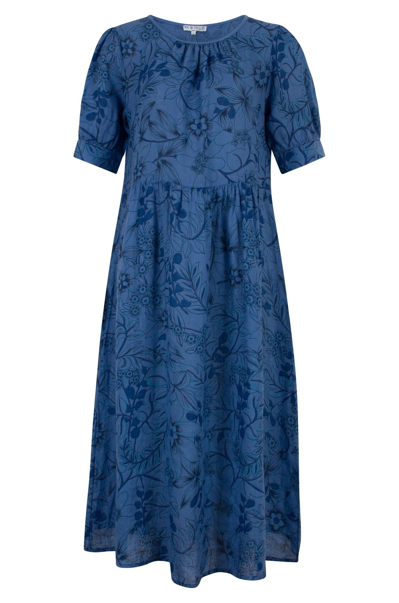 0402C1|DENIM BLUE VINES