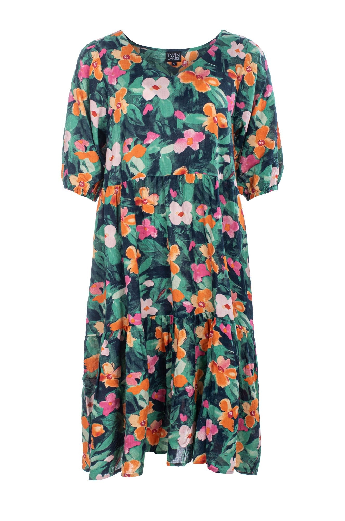 6533C1|ORANGE PINK PETALS