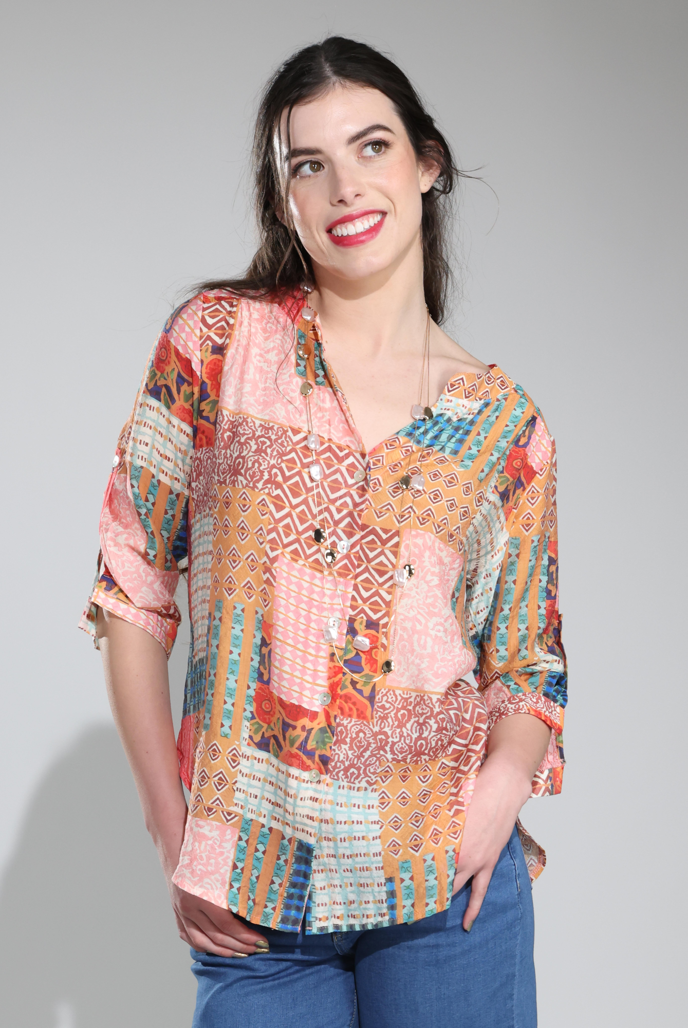 4664C1|ROSE BUD PATCHWORK