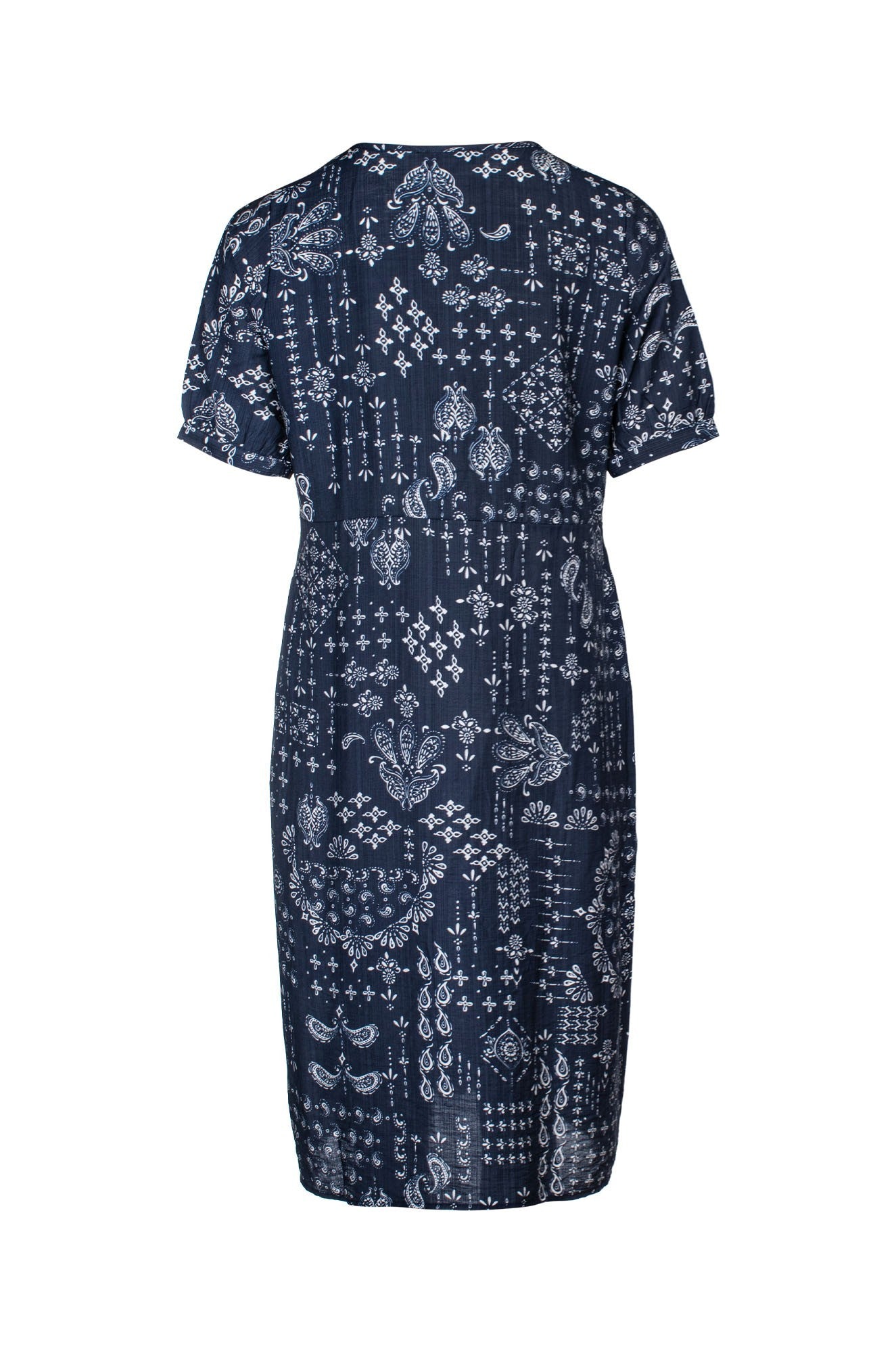 7664C1|NAVY WHITE PATCHWORK