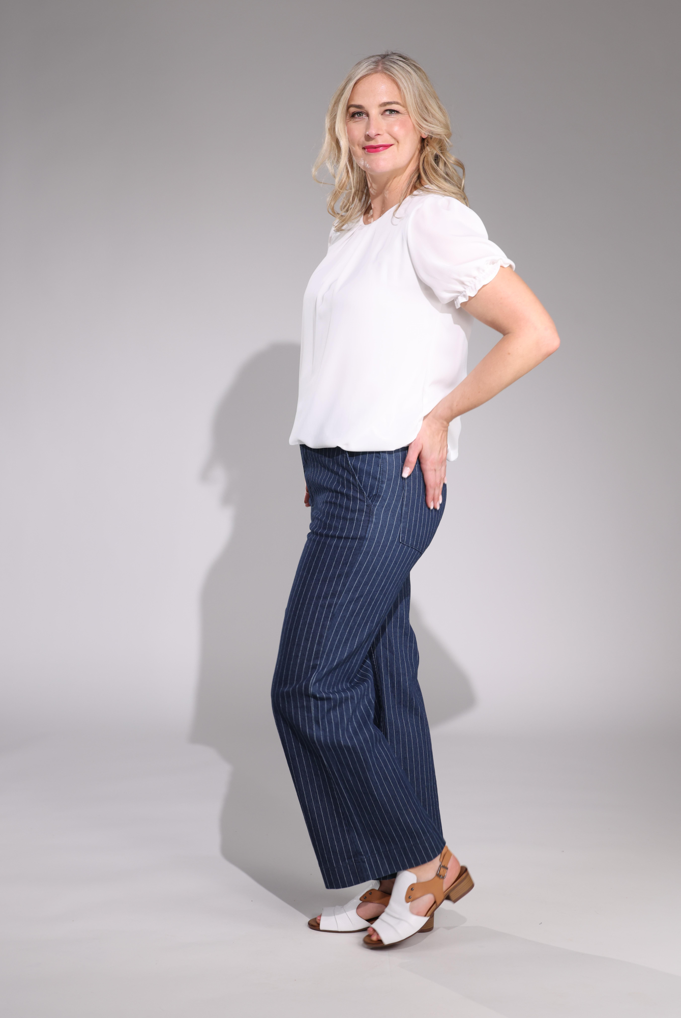6893C1|BLUE PIN STRIPE