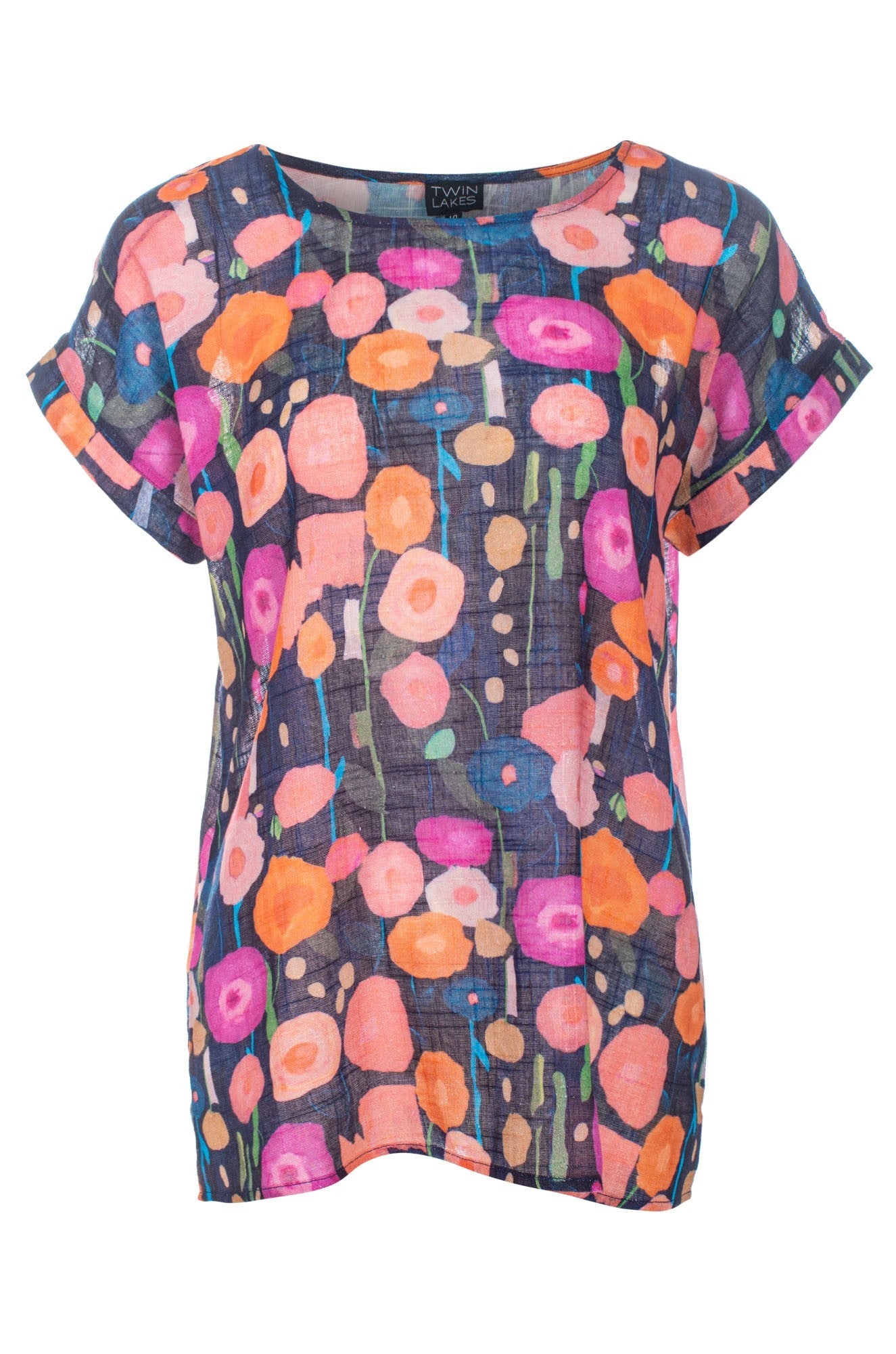 6272C1|CORAL NAVY POPPY