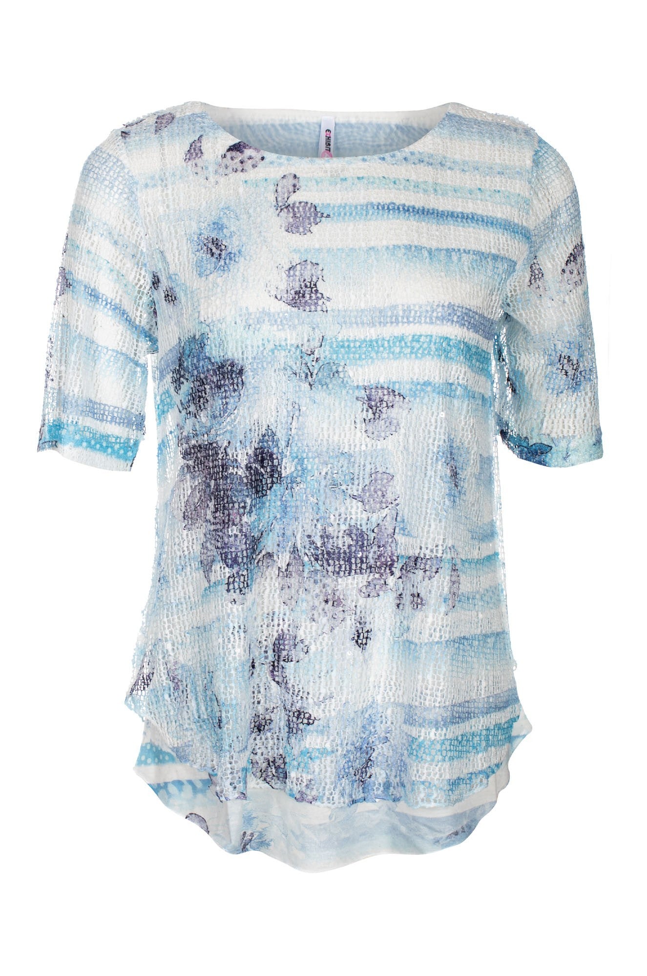 3971C1|SKY PURPLE FLORAL