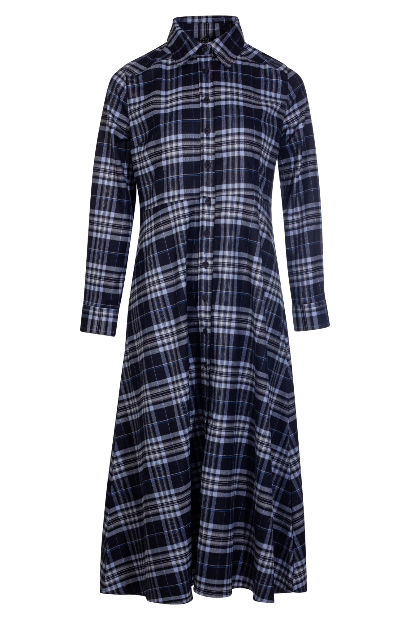 6354BR|SKY NAVY CHECK