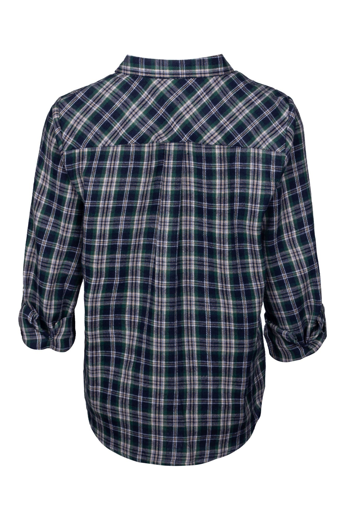 6352B1|FOREST NAVY CHECK